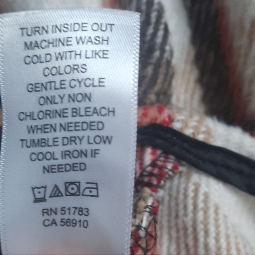 Maurices Red and Black Plaid Flannel Shacket - Picture 8 of 9